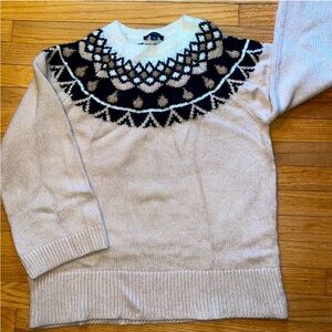 Ann Taylor Fair Isle Sweater